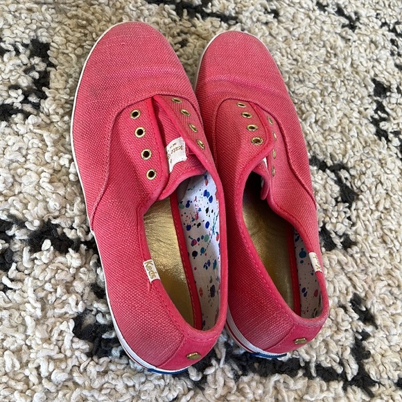 Kate Spade Canvas Keds 8.5 - Picture 4 of 5